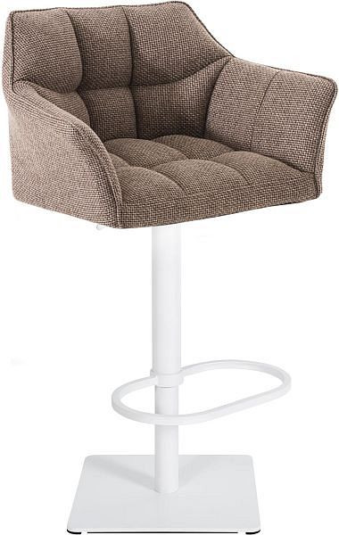 CLP Barhocker Damaso W Stoff, terrabraun, 101684999