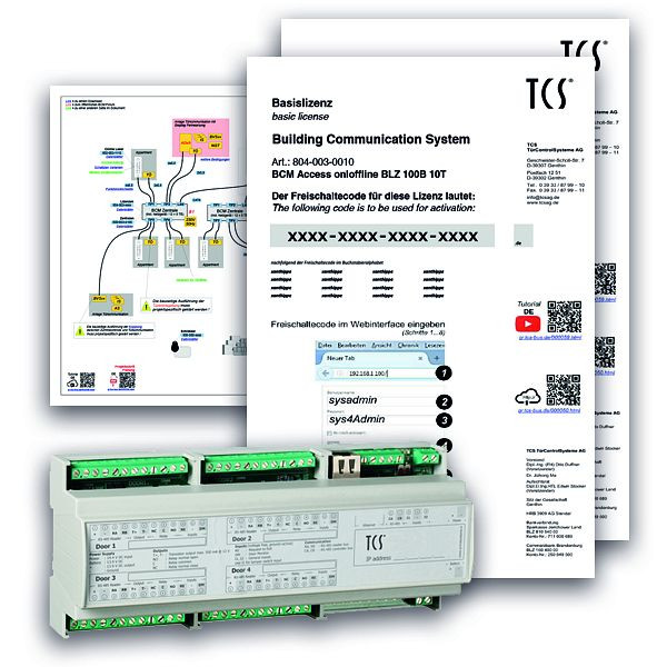 TCS Fernwartungsbundle für Serie ADX5, 889-003-1001