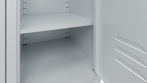 C+P Ablageboden, als zusätzliche untere Ablage oder zur Abgrenzung, Maße (H x B x T): 15 x 398 x 444 mm, 08002-80 S10000
