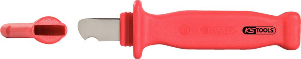 KS Tools Abmantelungsmesser mit Schutzisolierung, 182mm, 117.1391