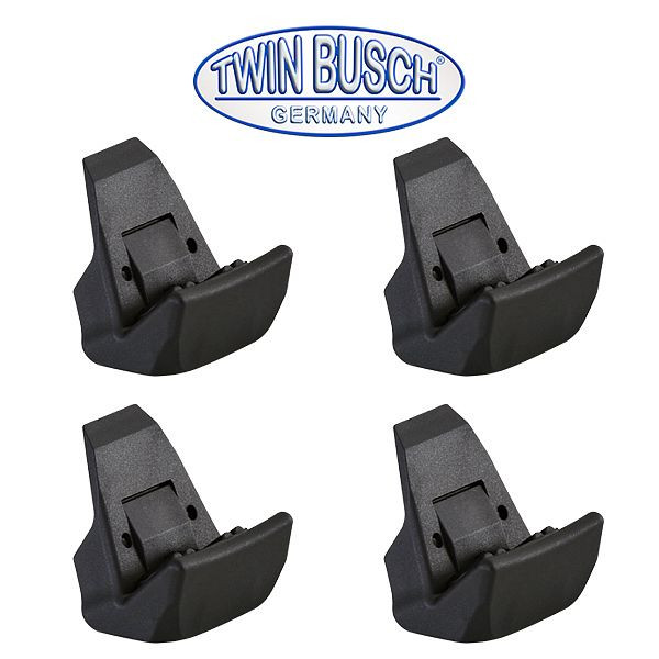 Twin Busch Kunststoffspannbackenschutz mit Grip-Clamp (4-er Set), TWX-KSCH3