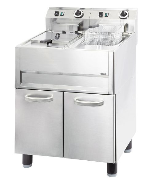 Casselin Standfritteuse Profi 2 x 13L, CFP132, 3611630001281