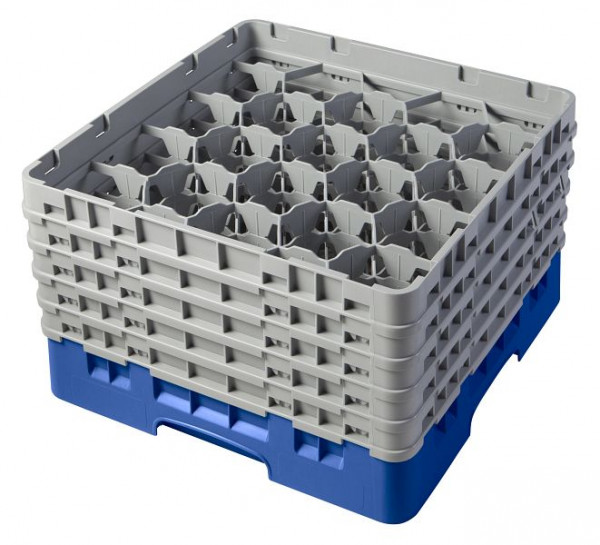 Cambro Spülkorb mit 20 Fächer Camrack® 25,7 cm Blau, 20S958168