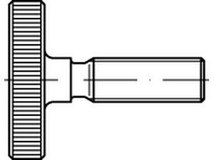Rändelschrauben DIN 653 Stahl M 4 x 16 VE=S (50 Stück)