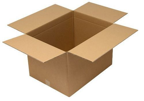 TransPak Wellpapp-Faltkarton 2-wellig, Innenmaß 600 x 450 x 400 mm, Format A2, Qualität 2.30BC, VE: 10 Stück, 299383