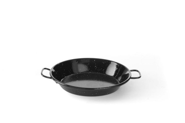 Hendi Paellapfanne emailliert, ØxH: 200x36 mm, Griffe, 622735