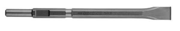 HiKOKI Flachmeißel 19 mm Rundschaft / 21 mm Sechskant 30 x 380 mm, 751535