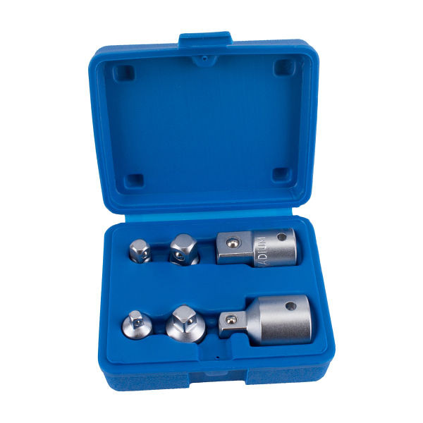 Stahlmaxx Adaptersatz, 6-teilig, Chrom-Vanadium-Stahl, 24024, 4251294800999