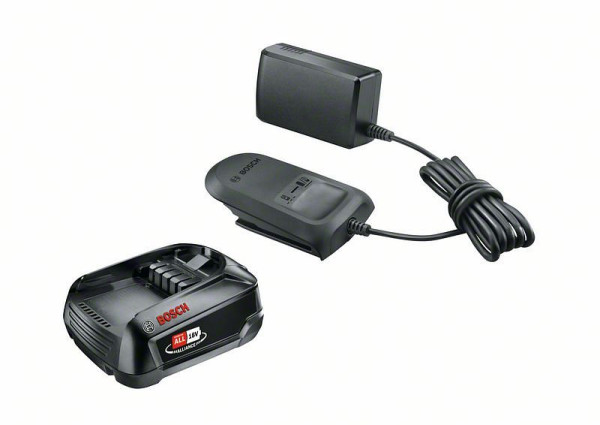 Bosch Systemzubehör 18 Volt Lithium-Ionen Starter-Set 18V Alliance (2.5Ah + AL 18V-20), 1600A02625