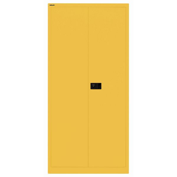 Bisley Flügeltürenschrank UNIVERSAL, mit Garderobeneinsatz, 642 sunflower, E782AAG642