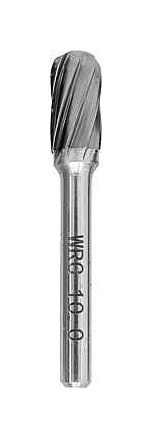 Iwetec Hartmetall-Frässtift Walzenform, Alu, 749963-01