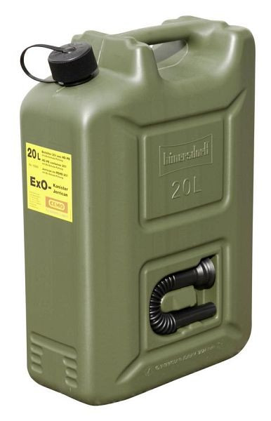 Cemo Ex0-Kanister 20 l, Maße: 35 x 17 x 49, 5 cm, 10269, 4052886337134