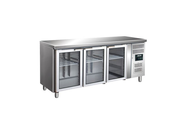 Saro Kühltisch mit Glastür Modell GN 3100 TNG, 323-3152