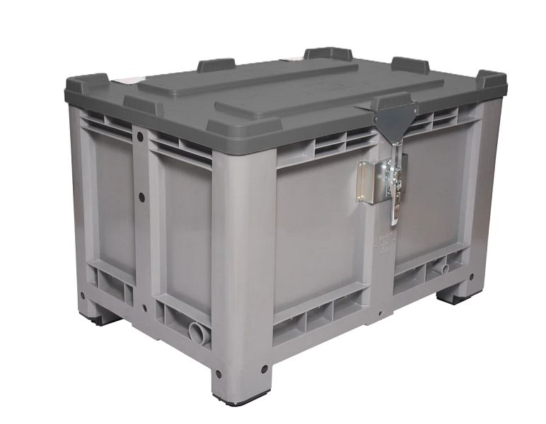 4 Transparente Aufbewahrungsboxen - Praktische Mini-Behälter Mit Klappdeckel