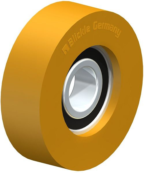 Blickle FTH 75x23/20-14K Rad aus Blickle Extrathane®, Hellbraun, 463893