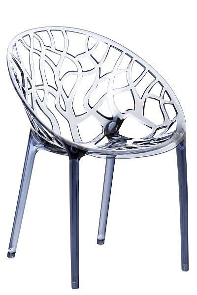 CLP Stapelstuhl CRYSTAL, grau, 10129508, 4250420227402