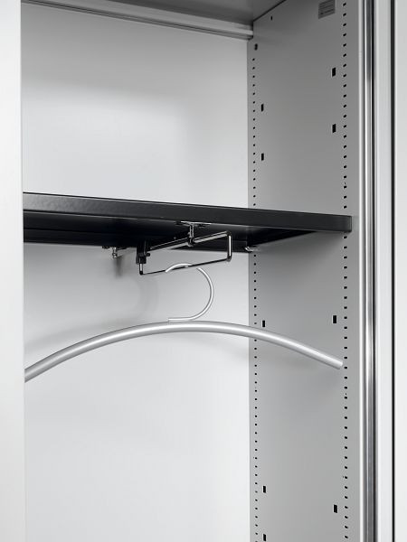 C+P Einlegeboden aus Stahl lackiert, Schwarzgrau, 3201-88 S10000