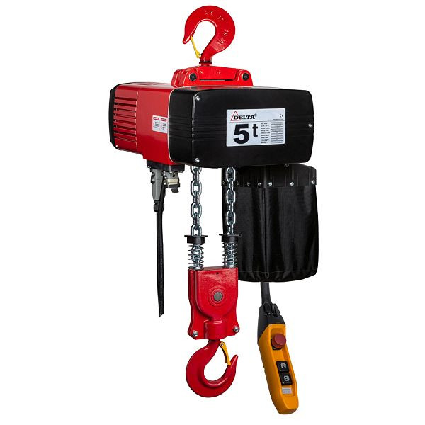 DELTA Premium Elektrischer Kettenzug Typ DEH 400V, 3/0,75m/min 2-Strang, 5t mit 3m Hubhöhe, DH.0.DEH.05003.03