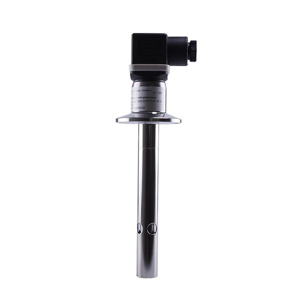 JUMO Konduktiver 2-Elektroden Leitfähigkeitssensor, 0,05 bis 10 uS/cm, 0,1 bis 20 MOhm/cm, Einbaulänge: 115 mm, Winkelstecker, 00462108