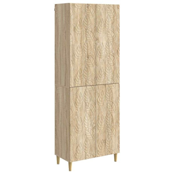 vidaXL Schrankset 2-teilig Sonoma-Eiche Holzwerkstoff, 3416702