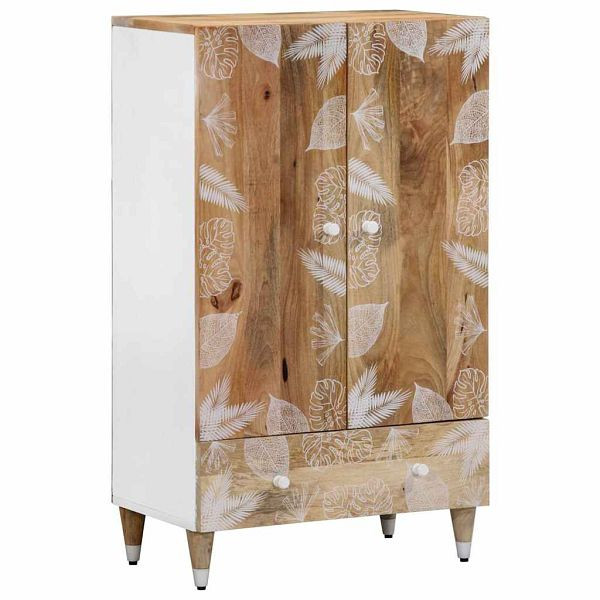 vidaXL Highboard 60x33,5x100 cm Massivholz Mango, 4018694
