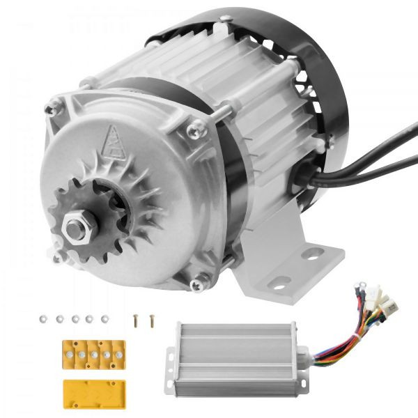 VEVOR 500W Bürstenloser Gleichstrommotor-Bausatz 48V 2700U/min mit Controller, ZLWSDJTJ500WURJYWV9