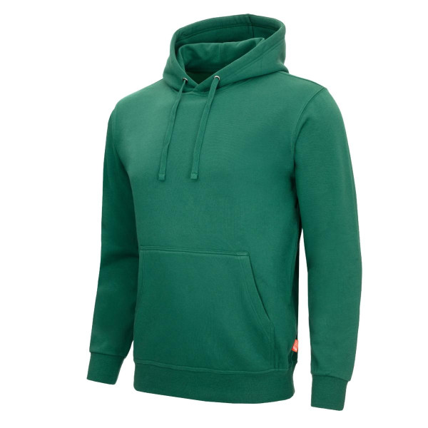 NITRAS MOTION TEX LIGHT, Kapuzenpullover, 70% Baumwolle / 30% Polyester, 300g/qm, Größe: 5XL, Farbe: grün, VE: 15 Stück, 7025-3000-5XL