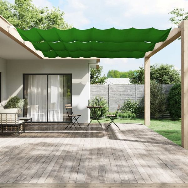 vidaXL Senkrechtmarkise Hellgrün 180x1200 cm Oxford-Gewebe, 148324