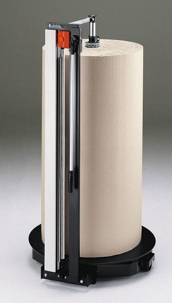 Hüdig + Rocholz SYSTEM 2000 Schneidständer, senkrecht, maximale Rollenbreite 1000 mm bei Rollendurchmesser 800 mm, 35110