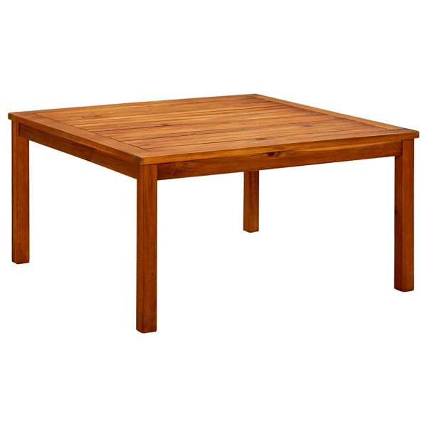 vidaXL Garten-Couchtisch 85x85x45 cm Massivholz Akazie, 316396