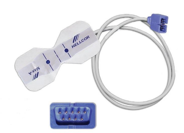 Nellcor SpO² Einweg-Klebesensor für Erwachsener, Original Nellcor OxiMax , 45 cm, MAX-A