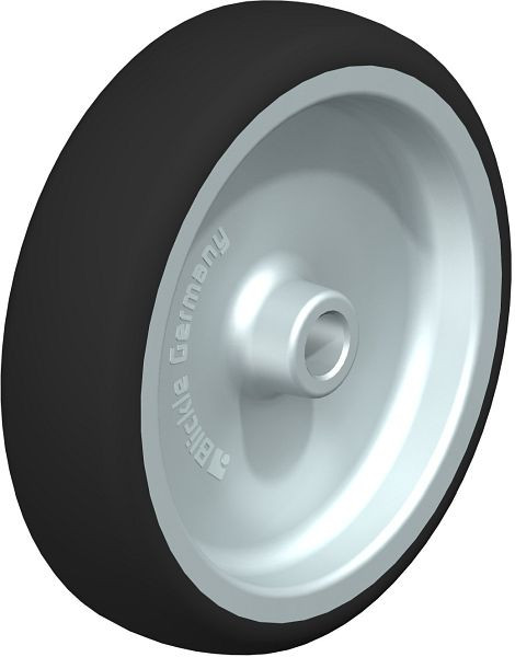 Blickle PATH 126/12G Rad aus Thermoplastisches Polyurethan, Grau, 744864