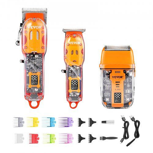 VEVOR Haarschneidemaschine Haartrimmer 3-in-1-Haarschneider Trimmer- & Rasierer, JYDTJ3JZDTJ1R1U7XV9