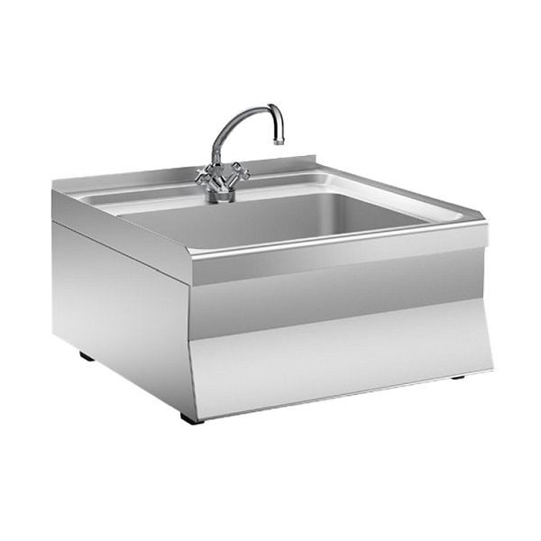 Mareno M1-600 Spülbecken 60cm, Außenmaße: 600(B)x600(T)x295(H)mm, 161.104