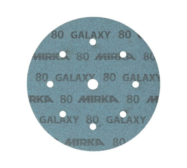 Mirka Schleifscheibe GALAXY 200mm Grip 9L 80, VE: 50 Stück, FY63205080