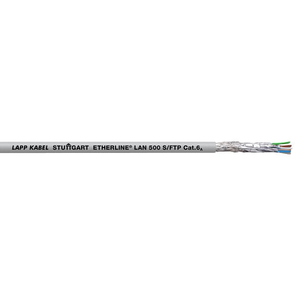 LAPP Ethernet-Leitung ETHERLINE® LAN Cat.6A S/FTP 4x2xAWG23, VE: 100 Meter, 2170960/100
