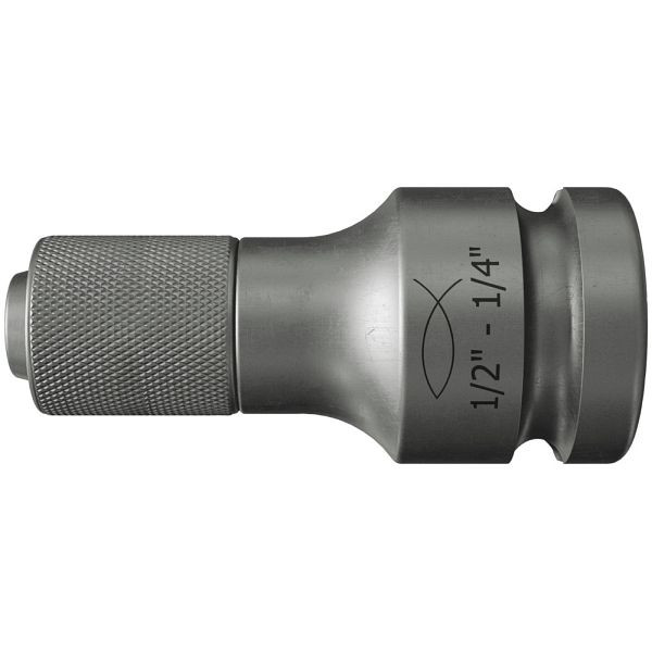 Fischer Stecknuss Bitaufnahme mit Antrieb 1/2" und Aufnahme 1/4", 553928