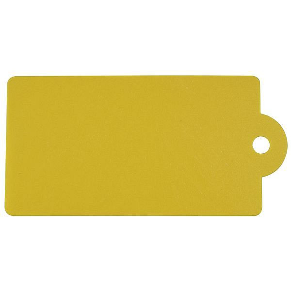 Haupa Kennzeichnungsschild für Kabelbinder/Kabelbeschriftung 160 x 80 x 0,6 mm, VE: 100 Stück, 262189