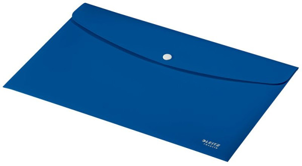 LEITZ 4678 Sammelmappe Recycle, A4 quer, PP, klimaneutral, blau, 4678-00-35