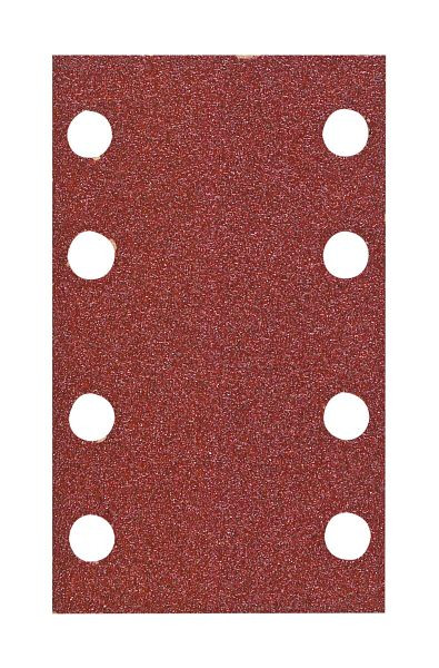 HiKOKI Haftschleifblatt 83x133mm, P40, Rot, VE: 10 Stück, 753001