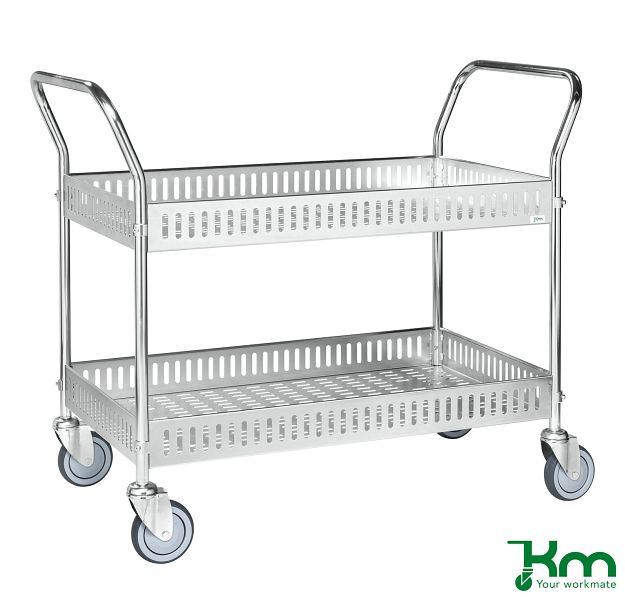 HENDI Spülkorbwagen Transportwagen - Geschirrspülkorb Transport Mit 4 Rollen