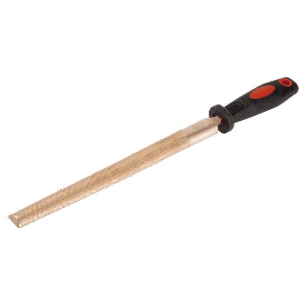 Dönges Halbrundfeile funkenfrei, mit ergonomischem Heft, 260 mm, H 1, 191039