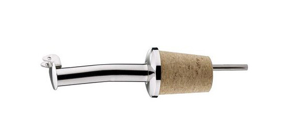 Contacto Flaschenausgießer mit Kläppchen 9 cm Pfropfen mit Luftrohr, 369/091