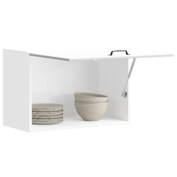 vidaXL Küchen-Hängeschrank Lucca Weiß Holzwerkstoff, 853837