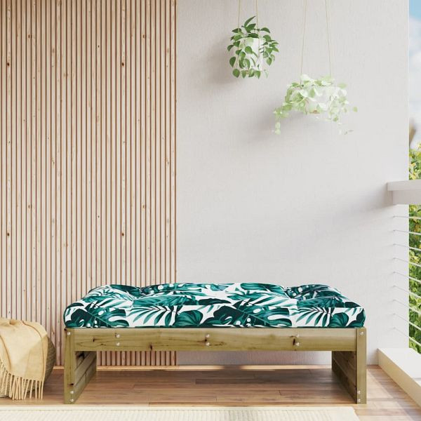 vidaXL Gartenhocker 120x80 cm Kiefernholz Imprägniert, 825771