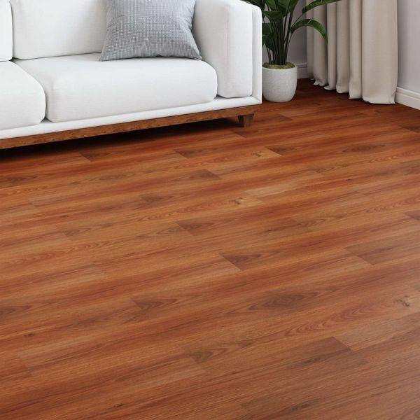 vidaXL Laminatboden Honigbraun 101 x 20 x 0,8 cm 15-teilig Holzwerkstoff, 42034101