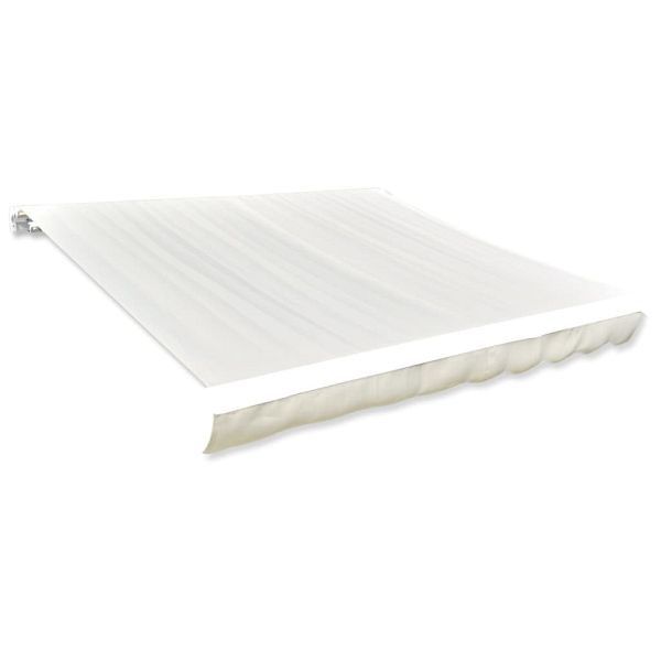 vidaXL Markisenbespannung Canvas Creme 6x3 m (ohne Rahmen), 141015