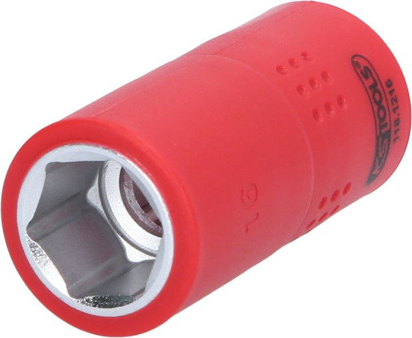 KS Tools 1/2" Isolierte Stecknuss, 16 mm, 118.1216, 4042146873373