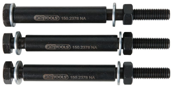 KS Tools Zugstreben für Halbschalen-Satz, 3-teilig, 150.2378