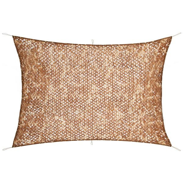 vidaXL Tarnnetz mit Aufbewahrungstasche 6x7 m Beige, 135932
